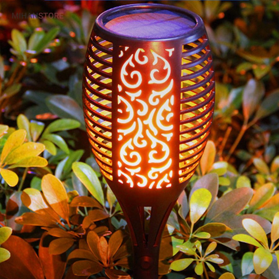 خرید چراغ خورشیدی باغچه طرح شعله؛ نورپردازی فضای سبز - تصویر 8