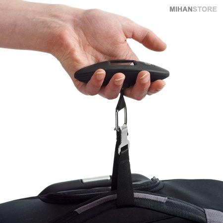 خرید ترازو دیجیتال دستی؛ ترازو مسافرتی ۴۰ کیلویی با قلاب - تصویر 4