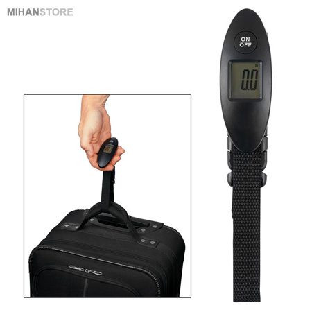 خرید ترازو دیجیتال دستی؛ ترازو مسافرتی ۴۰ کیلویی با قلاب - تصویر 5