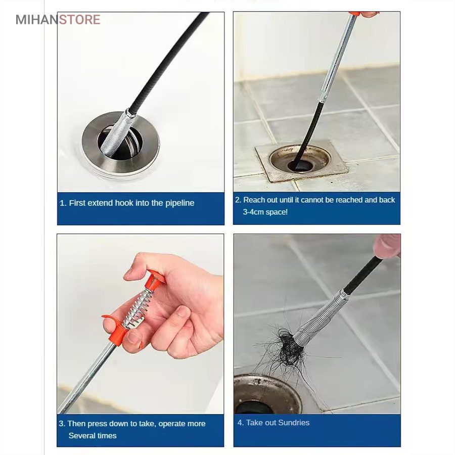 خرید گیره مشکل گشا همه کاره؛ ابزار برداشتن اجسام از فضاهای باریک با چنگک فنری - تصویر 8