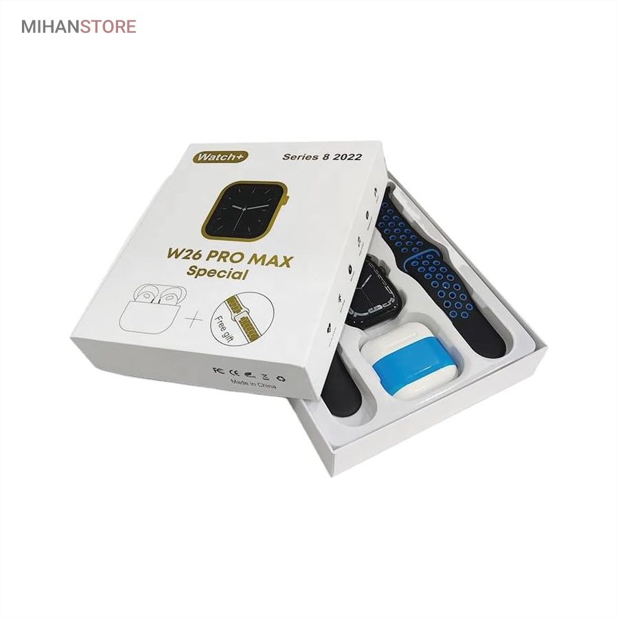 خرید ساعت هوشمند W۲۶ Pro Max؛ ساعت هوشمند با هندزفری بلوتوث (+پایش سلامت) - تصویر 11