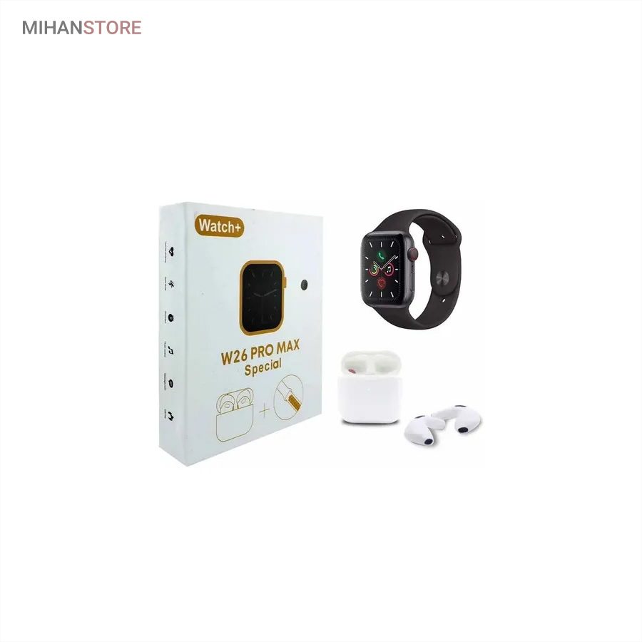 خرید ساعت هوشمند W۲۶ Pro Max؛ ساعت هوشمند با هندزفری بلوتوث (+پایش سلامت) - تصویر 13