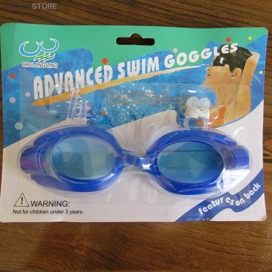 خرید عینک شنا Wave LING؛ عینک ورزشی با دماغ گیر و گوش گیر - تصویر 2