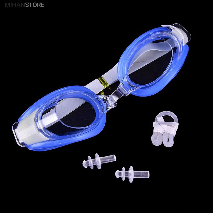 خرید عینک شنا Wave LING؛ عینک ورزشی با دماغ گیر و گوش گیر - تصویر 12