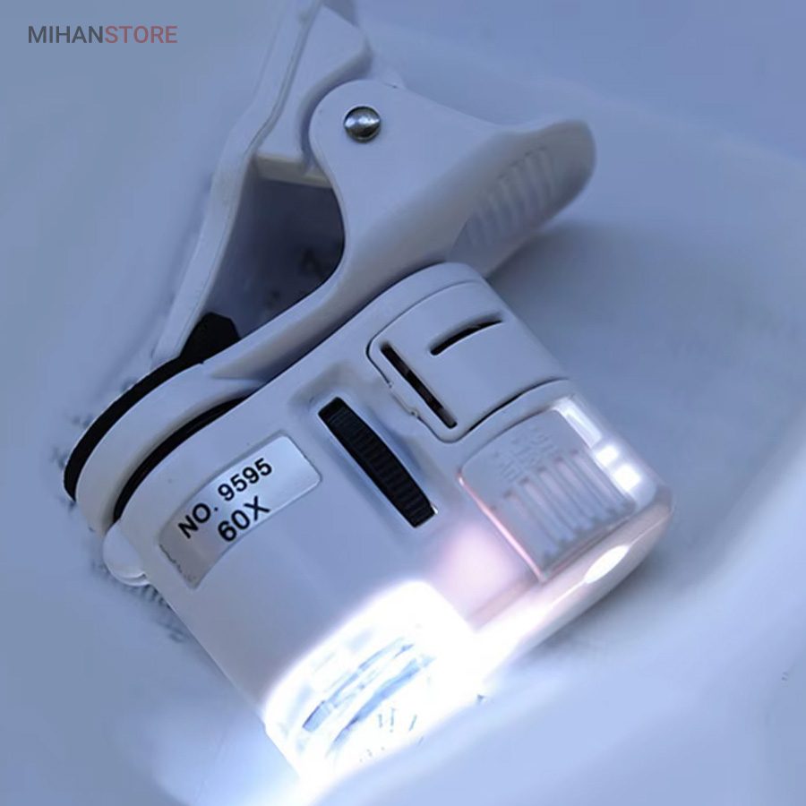خرید میکروسکوپ موبایل یونیورسال؛ لنز ۶۰ برابر با چراغ LED و UV - تصویر 11