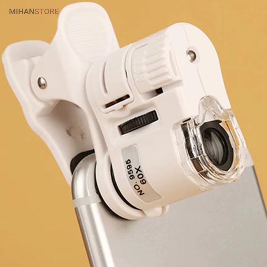 خرید میکروسکوپ موبایل یونیورسال؛ لنز ۶۰ برابر با چراغ LED و UV - تصویر 13